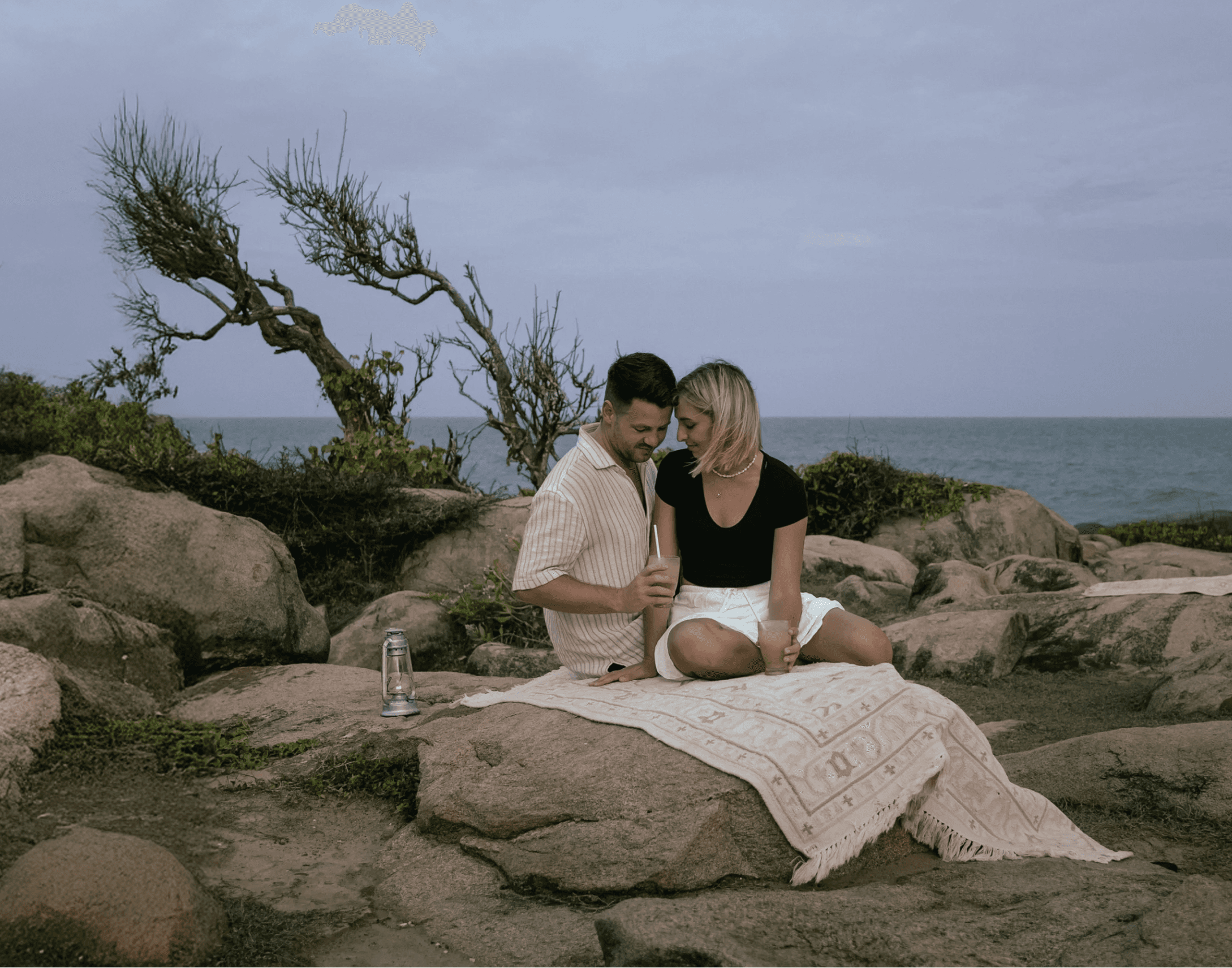 A couple enjoying romance ceylon tour package